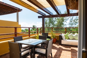 Luxury Apartment, 2 Bedrooms | Terrace/patio - Pueblito Escondido Beachside (Playa del Carmen)