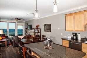 2 bedrooms, premium bedding, pillowtop beds, individually decorated