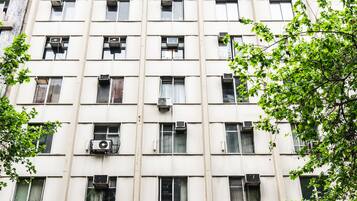 Façana frontal de l'allotjament