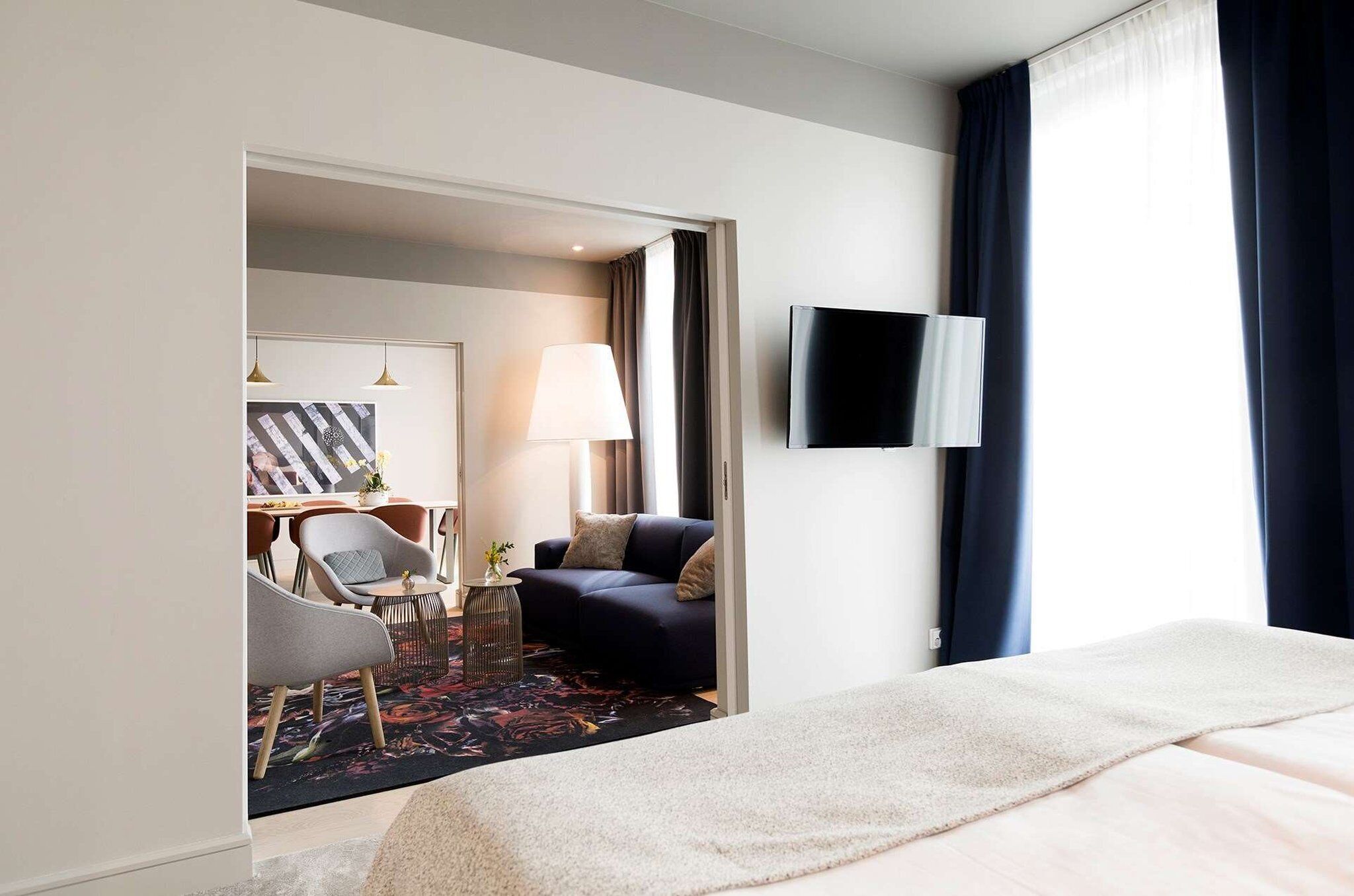 minibar, in-room safe, desk, iron/ironing board