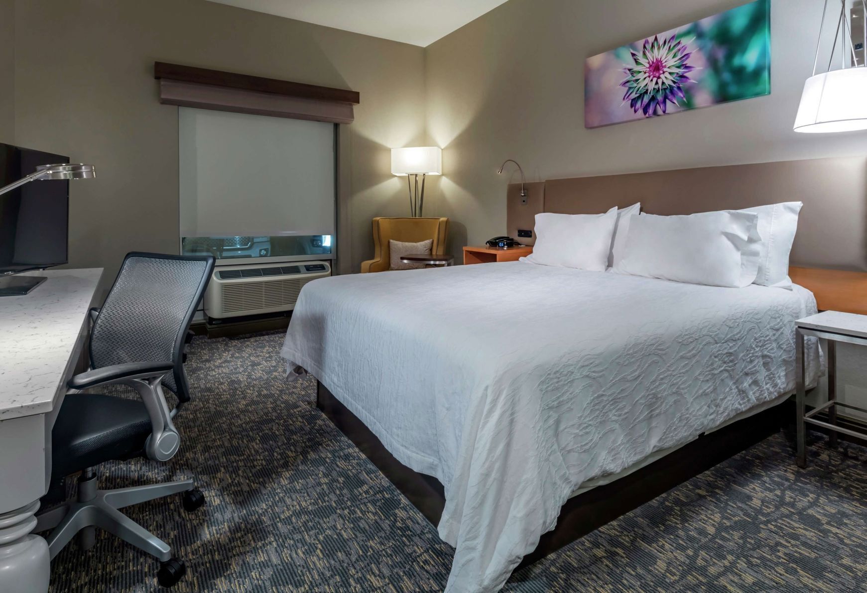 In-room safe, desk, blackout drapes, iron/ironing board