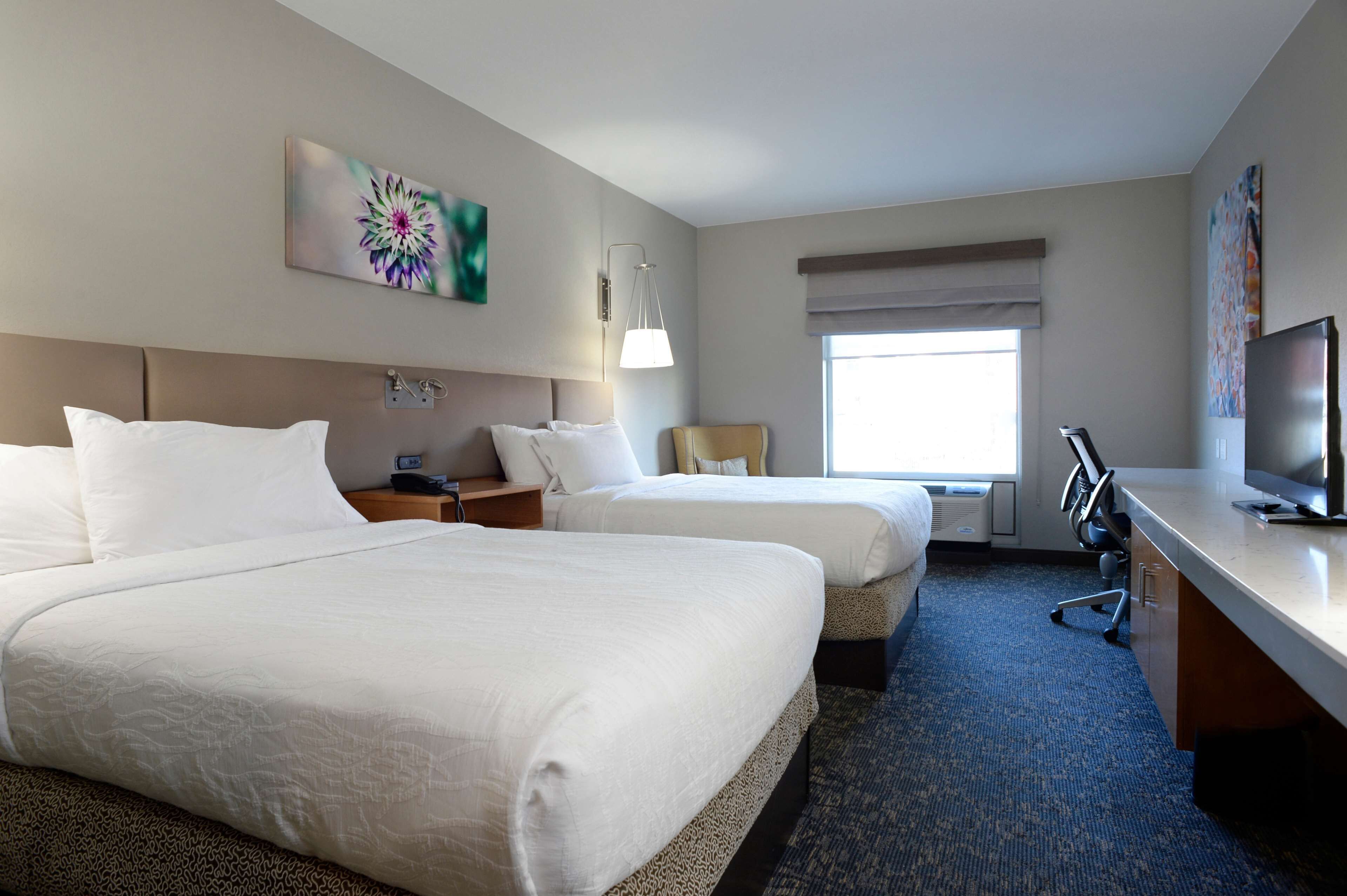 in-room safe, desk, blackout curtains, iron/ironing board