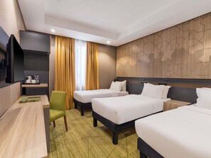 Standard Room, 3 Twin Beds | Minibar, in-room safe, desk, soundproofing - ibis Styles Makkah (Makkah)