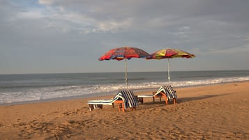 Private beach
