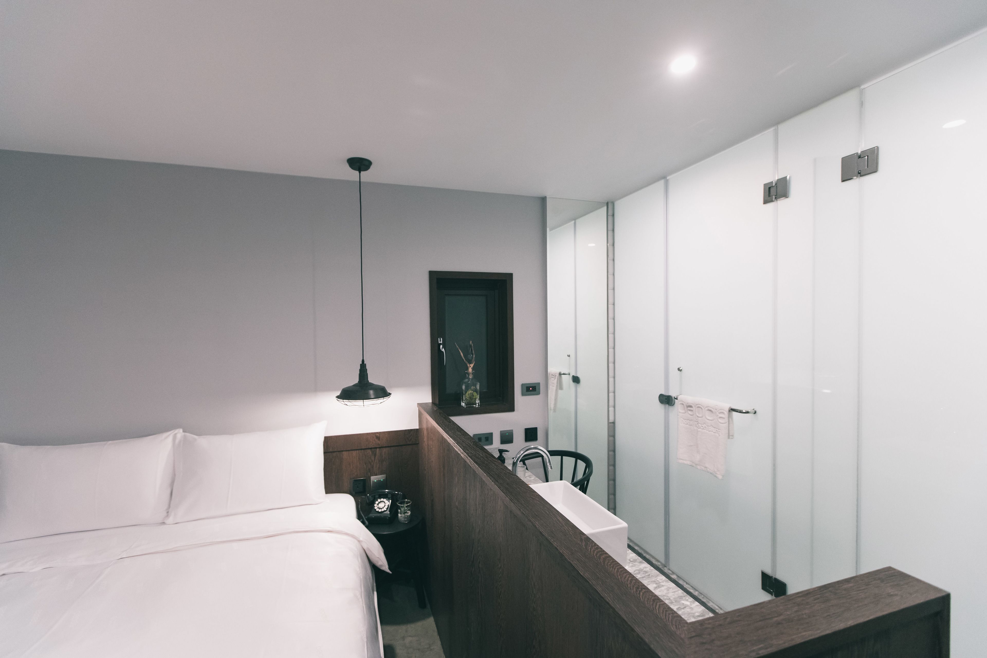 standard double room, 1 double bed (transom windows) | premium bedding, in-room safe, individually decorated