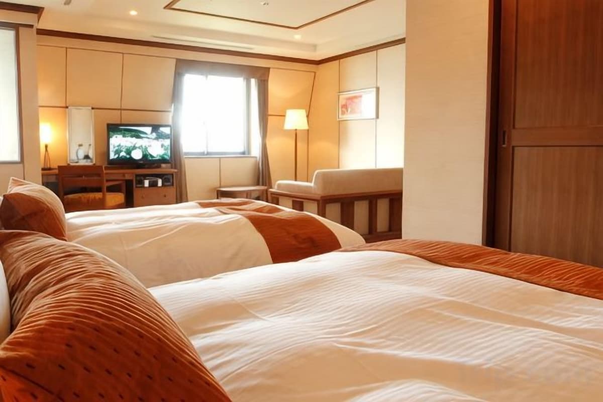 Premium Twin Room With Onsen View Bath