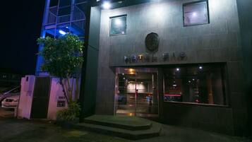 Front of property - evening/night