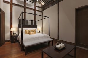 Premium bedding, in-room safe, blackout curtains, rollaway beds