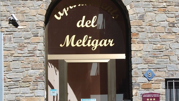 Entrada de la propiedad