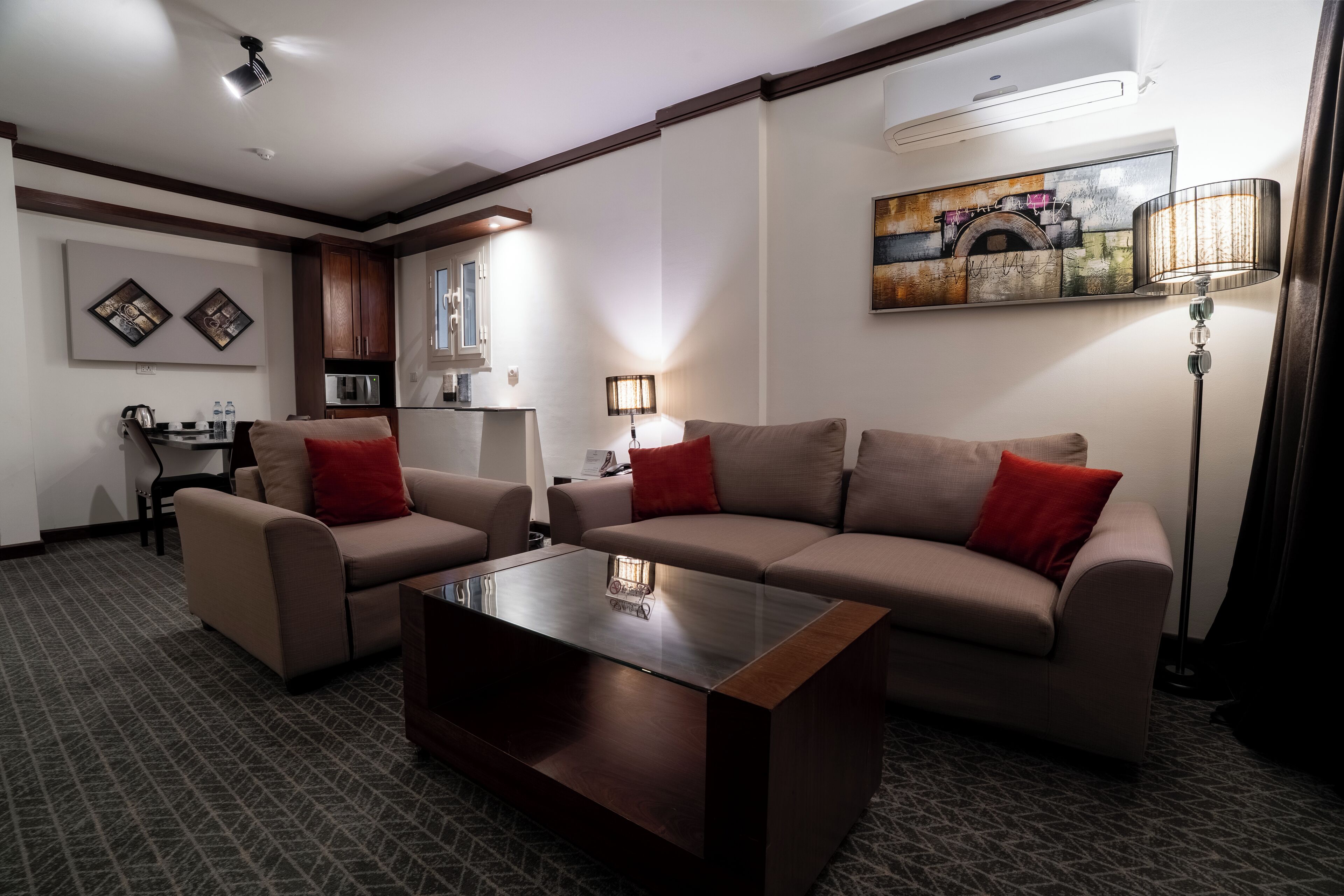 Junior Suite, 1 Queen Bed, Pool View | 1 bedroom, minibar, in-room safe, blackout drapes