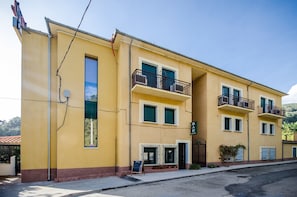 Façade de l’hébergement