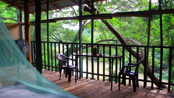 Cabaña familiar | Balcón