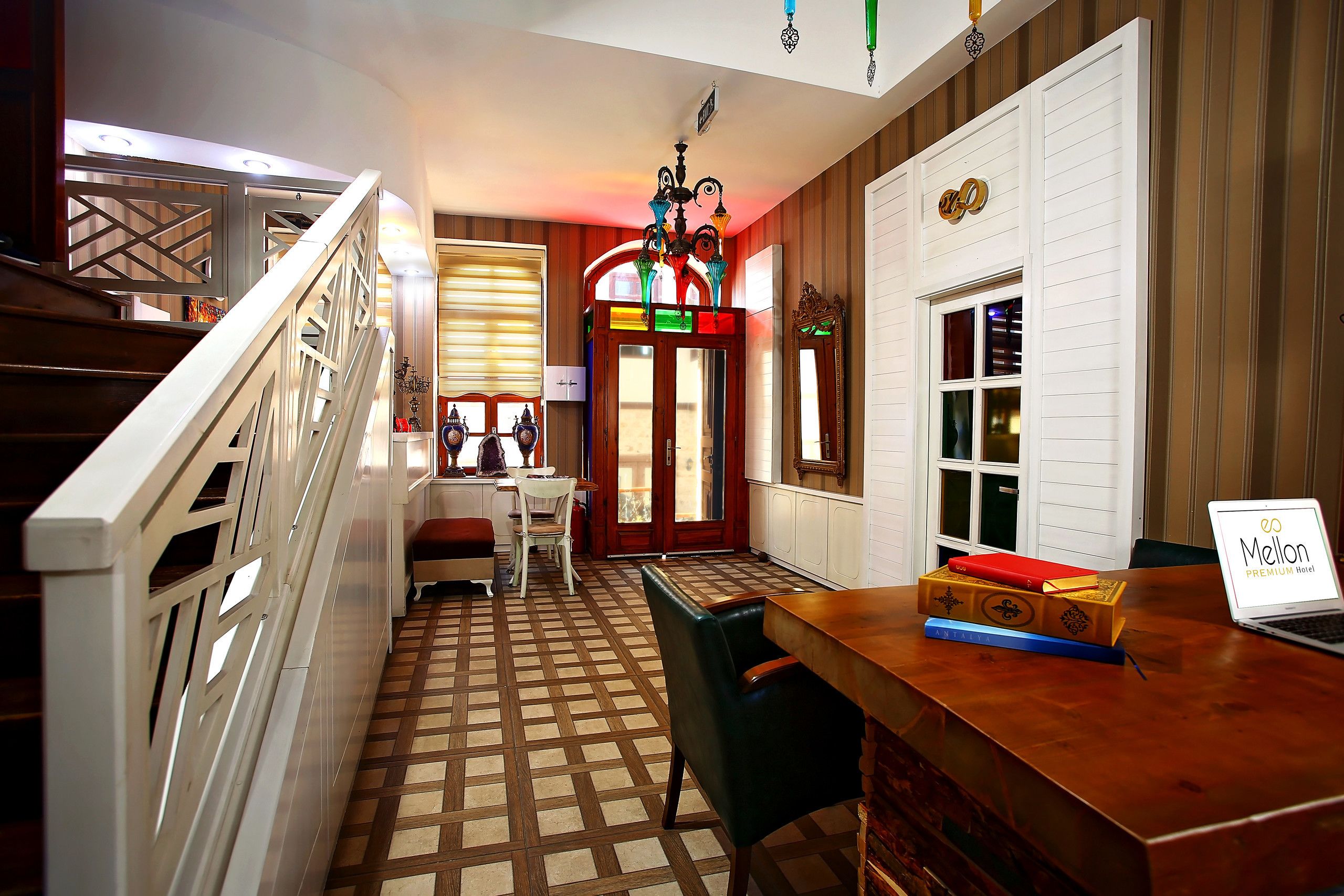 check-in/check-out kiosk