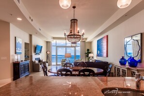 Apartment, 3 Bedrooms, Sea View | Private kitchen | Fridge, microwave, stovetop, dishwasher - Turquoise Place 2806C (Orange Beach)