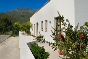 Entrada de la propiedad