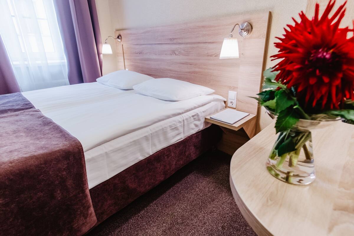 Standard Double Room | In-room safe, desk, free WiFi, bed sheets
