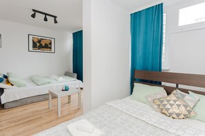 Apartment | Living area | Flat-screen TV - ShortStayPoland Grzybowska B1 (Warsaw)