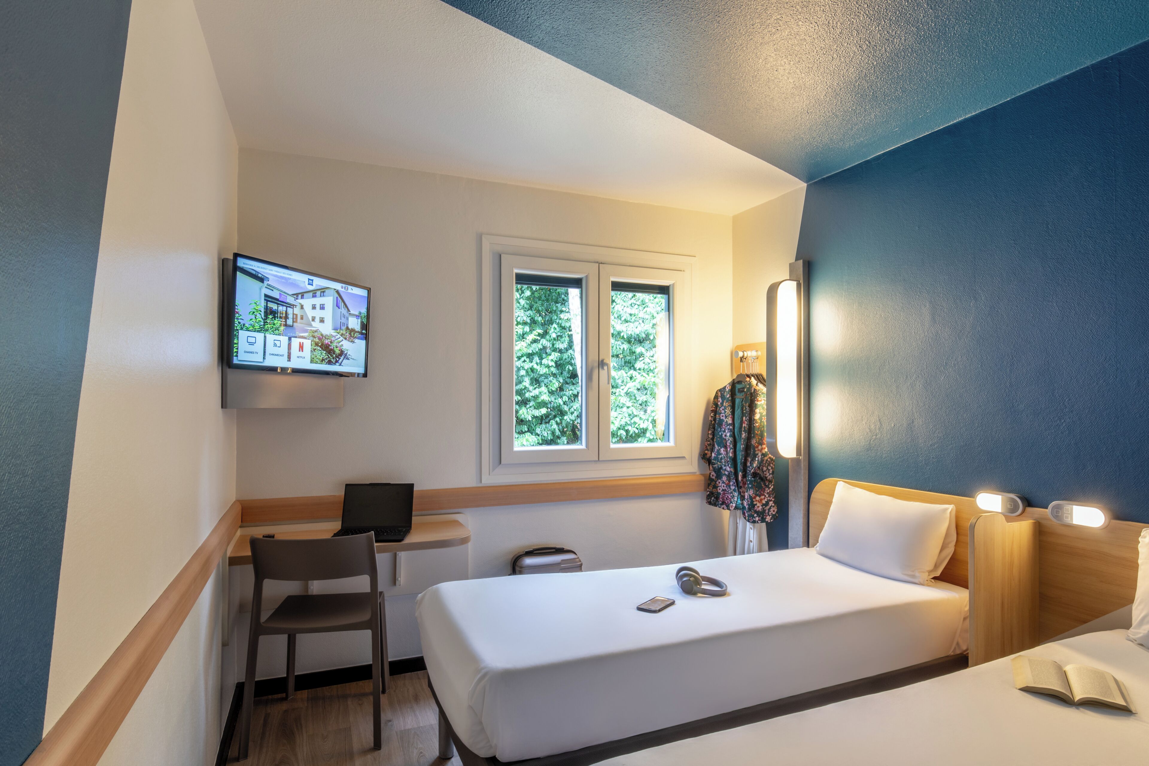 Chambre avec lits jumeaux, 2 lits jumeaux