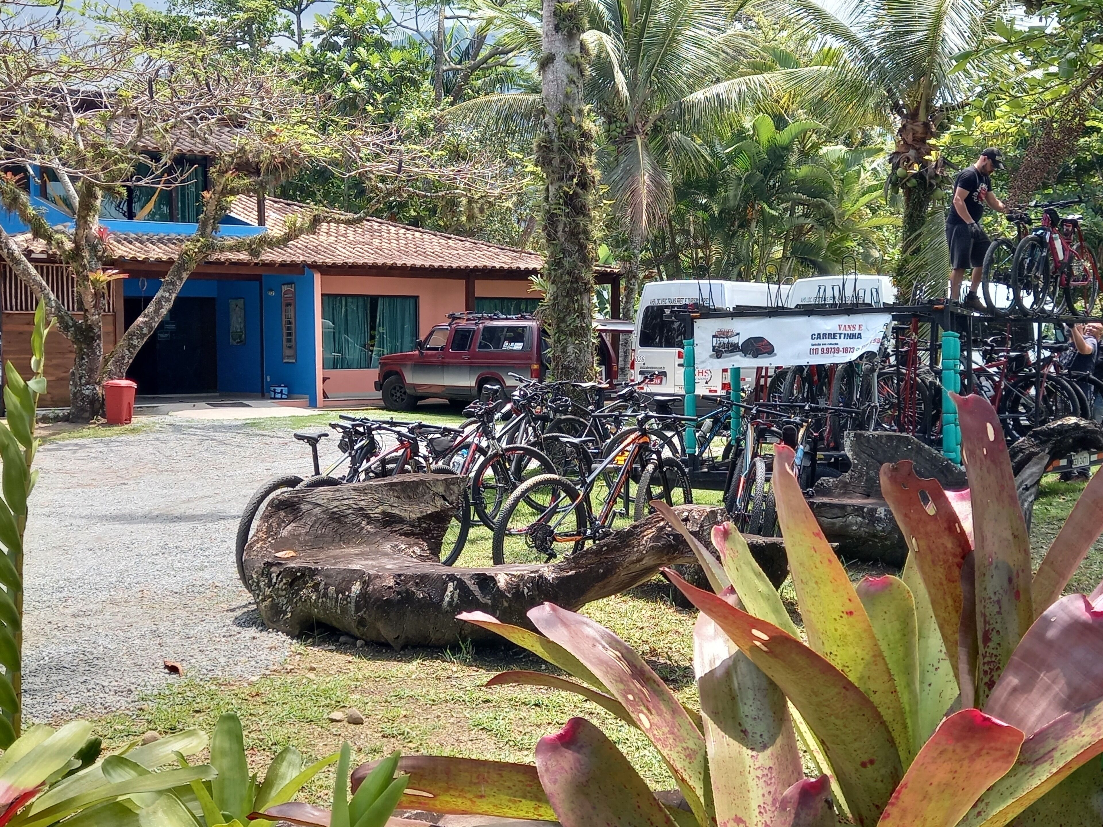 Façade de l’hébergement 