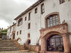 Entrada de la propiedad