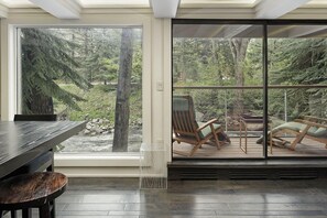 Deluxe Condo, 2 Bedrooms, Balcony, River View (CEC 9) | Balcony - Chateau Eau Claire & Roaring Fork by Frias Properties (Aspen)