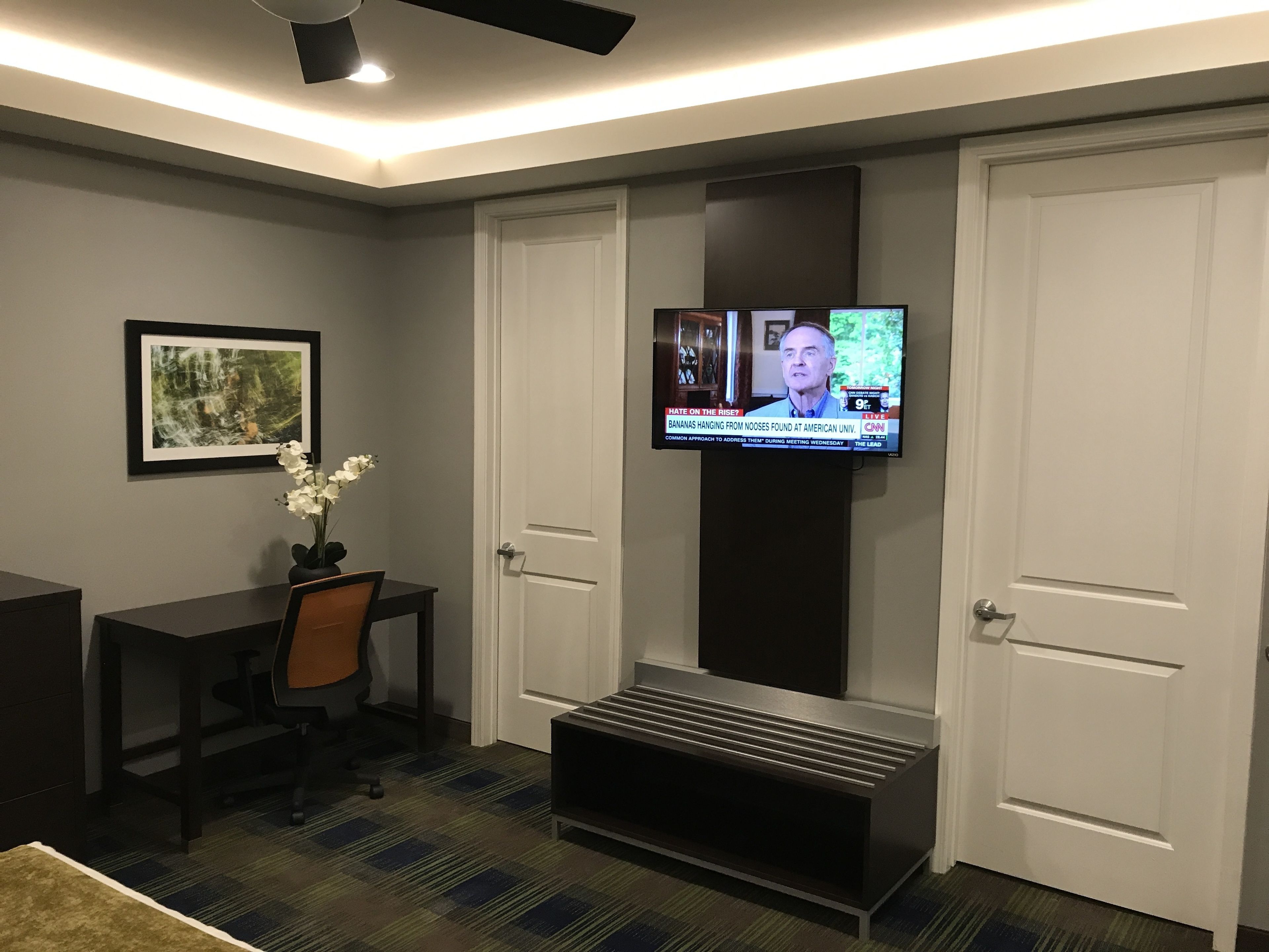 suite, non smoking (three bedroom) | egyptian cotton sheets, down duvets, pillow-top beds, desk