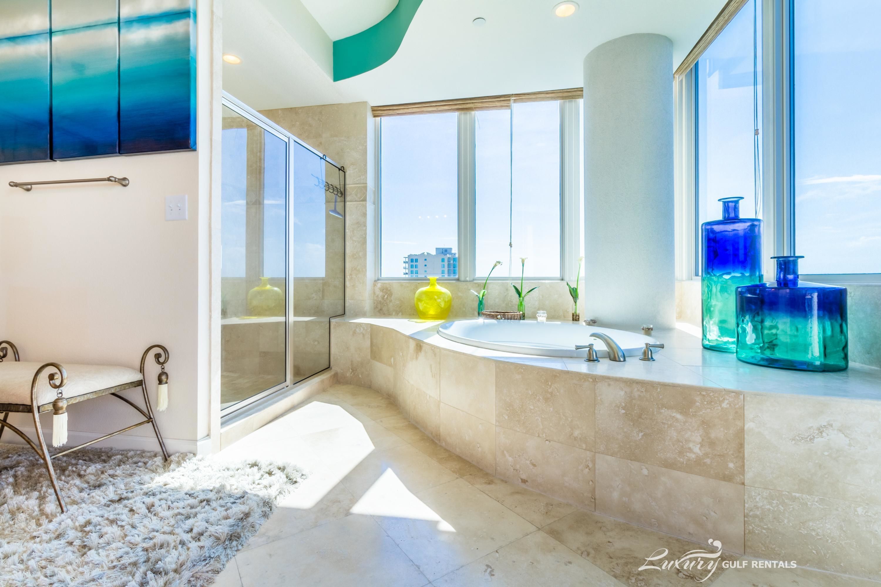 Apartment, 5 Bedrooms, Sea View | Deep soaking bathtub