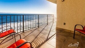 公寓客房, 3 間臥室, 海景 | 陽台