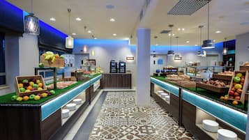 Daily buffet breakfast (EUR 14 per person)