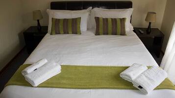 Blackout curtains, iron/ironing board, free WiFi, bed sheets