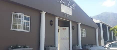 Fassade der Unterkunft