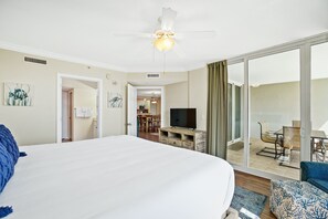 Condo, 3 Bedrooms, 2 Bathrooms, Sea View (Heron 608) | Iron/ironing board, free WiFi, bed sheets