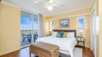 Condo, 1 habitación, 2 baños, vista al mar (Pelican 601) | 3 habitaciones, tabla de planchar con plancha y wifi gratis