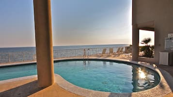 Indoor pool, outdoor pool