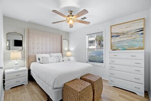 公寓客房, 2 間臥室, 海景 | 3 間睡房、獨特設計、獨特裝修、手提電腦工作空間