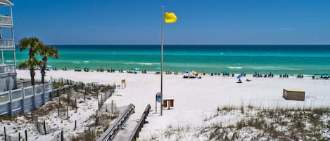 On the beach, white sand, fishing