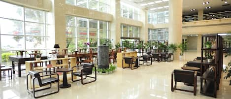 Sala de estar en el lobby