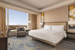 Executive Suite, 1 King Bed, River View | Minibar, in-room safe, desk, laptop workspace