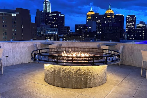 Terrasse sur le toit