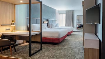 Suite, Multiple Beds | Desk, blackout drapes, iron/ironing board, free cribs/infant beds