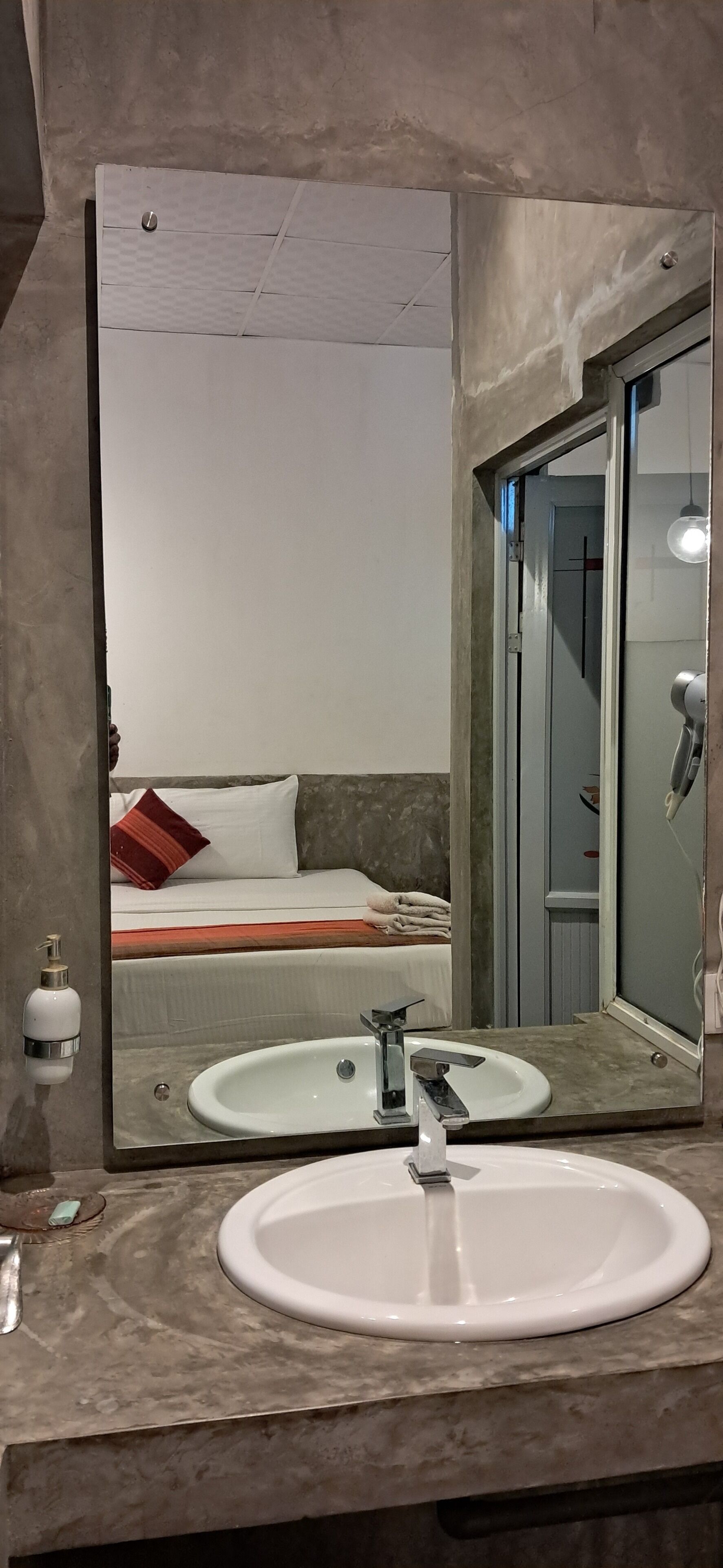 deluxe triple room | bathroom | shower, rainfall showerhead, designer toiletries, hair dryer