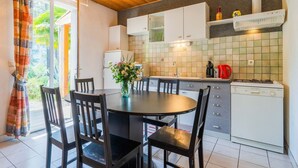 Kaffetrakter/tekoker, kjøleskap, mikrobølgeovn og ovn