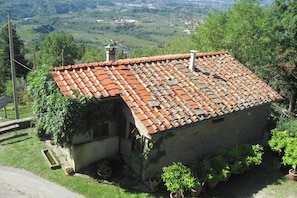 Außenseite Ferienhaus [Sommer]