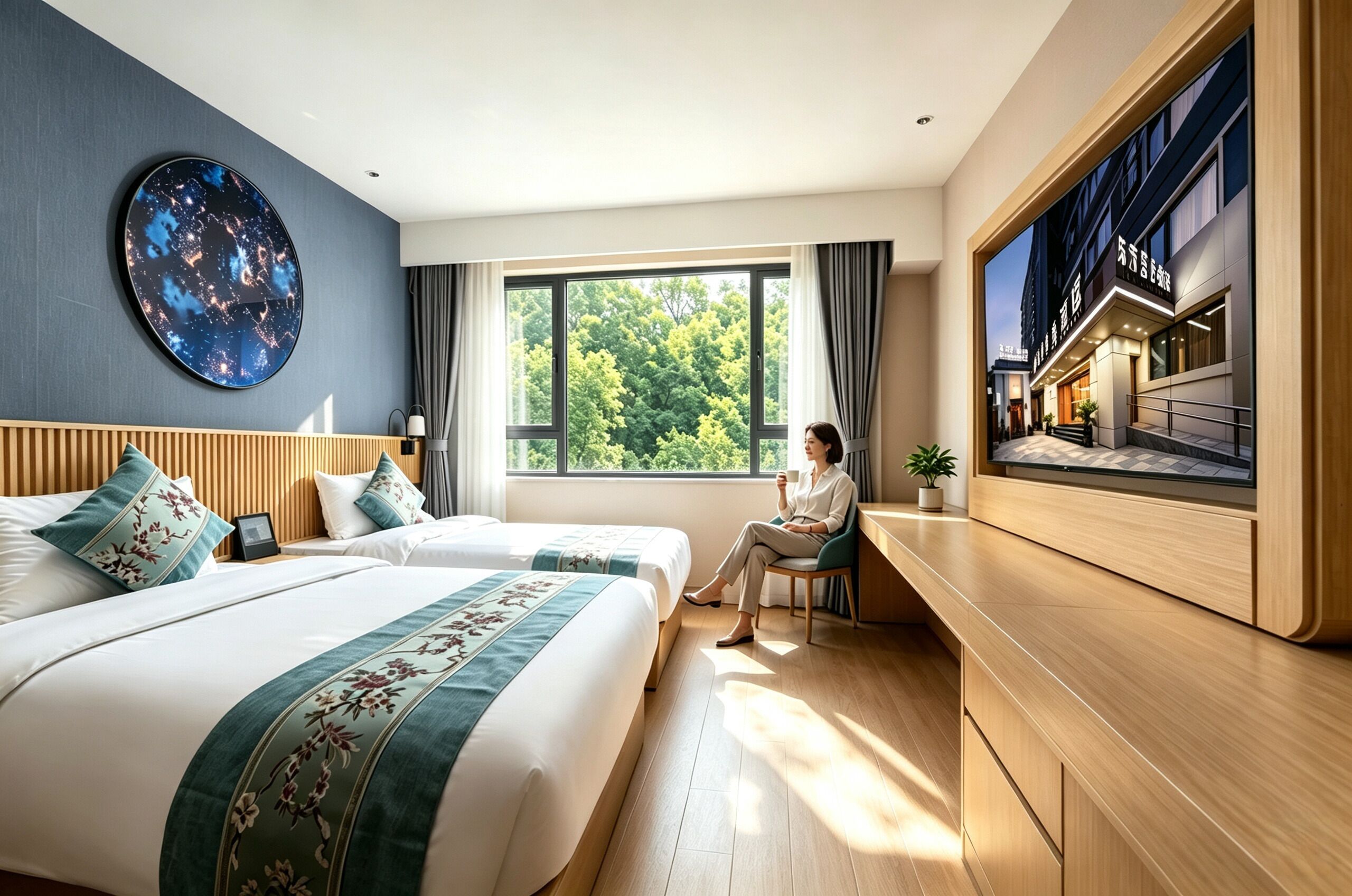 City Twin Room