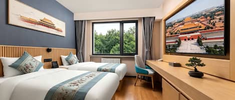 Hypo-allergenic bedding available, down comforters, memory foam beds
