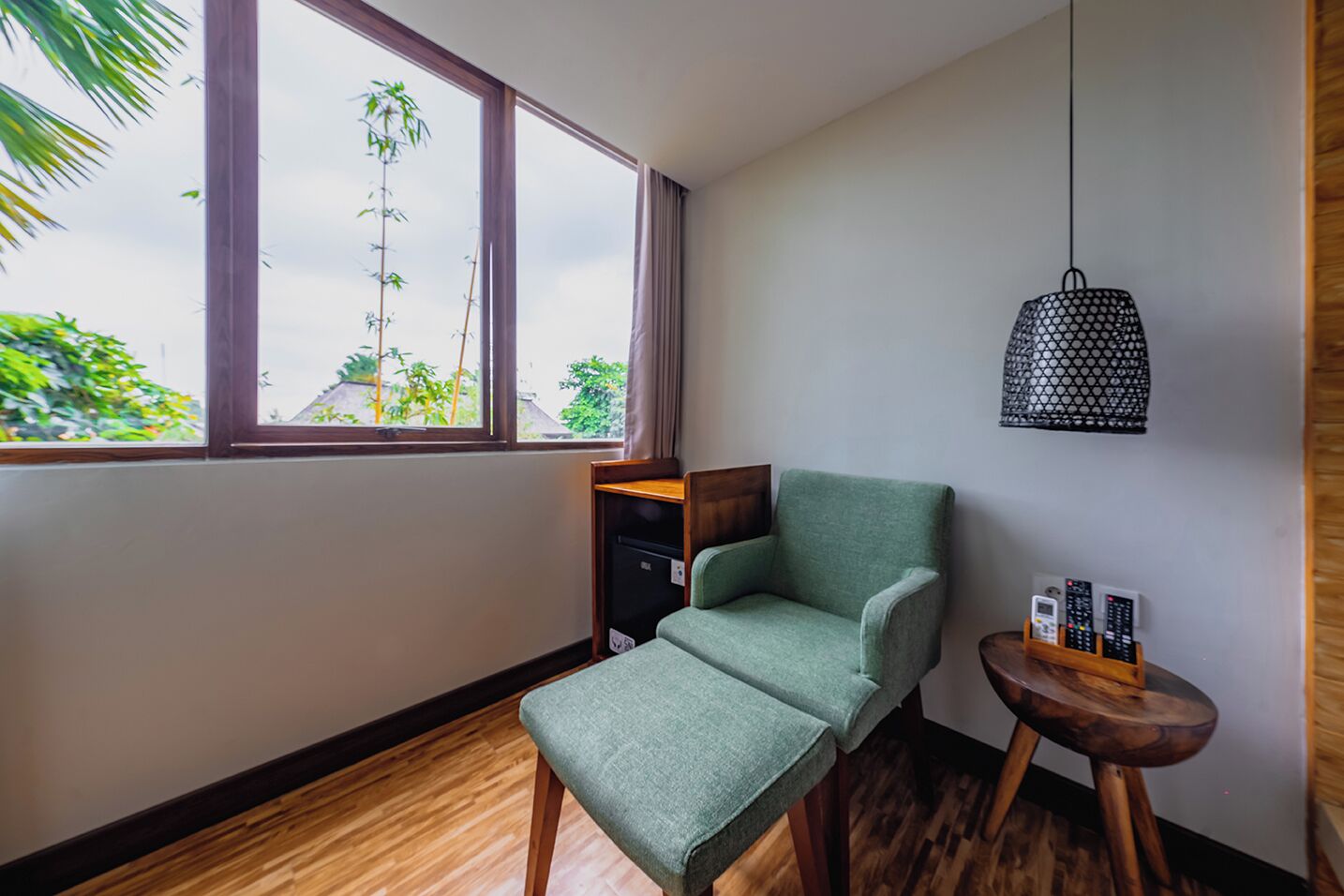 happiness room | in-room safe, desk, laptop workspace, blackout curtains