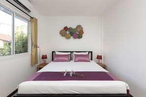 Two-Bedroom Apartment (10 adults and 5 children under 6 years old sleeping for free in existing beds | Blackout curtains, iron/ironing board, cots/infant beds, rollaway beds - The Lantern Hostel and SPA (Chalong)