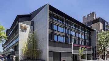 Voorkant van accommodatie