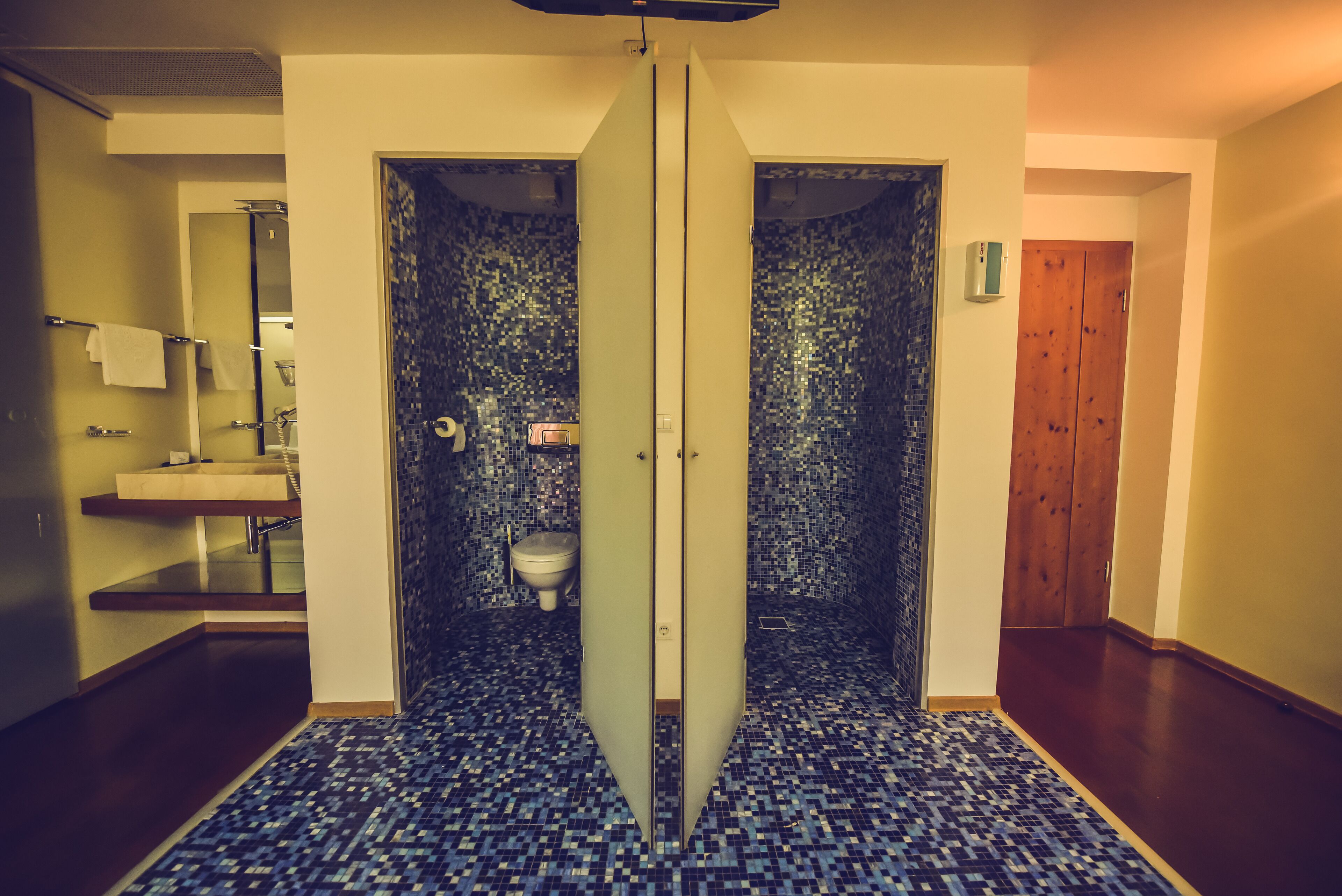 double room 3 stars | bathroom | shower, hair dryer, dressing gowns, slippers