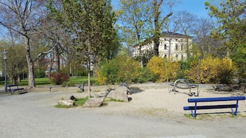 Overnatningsstedets område